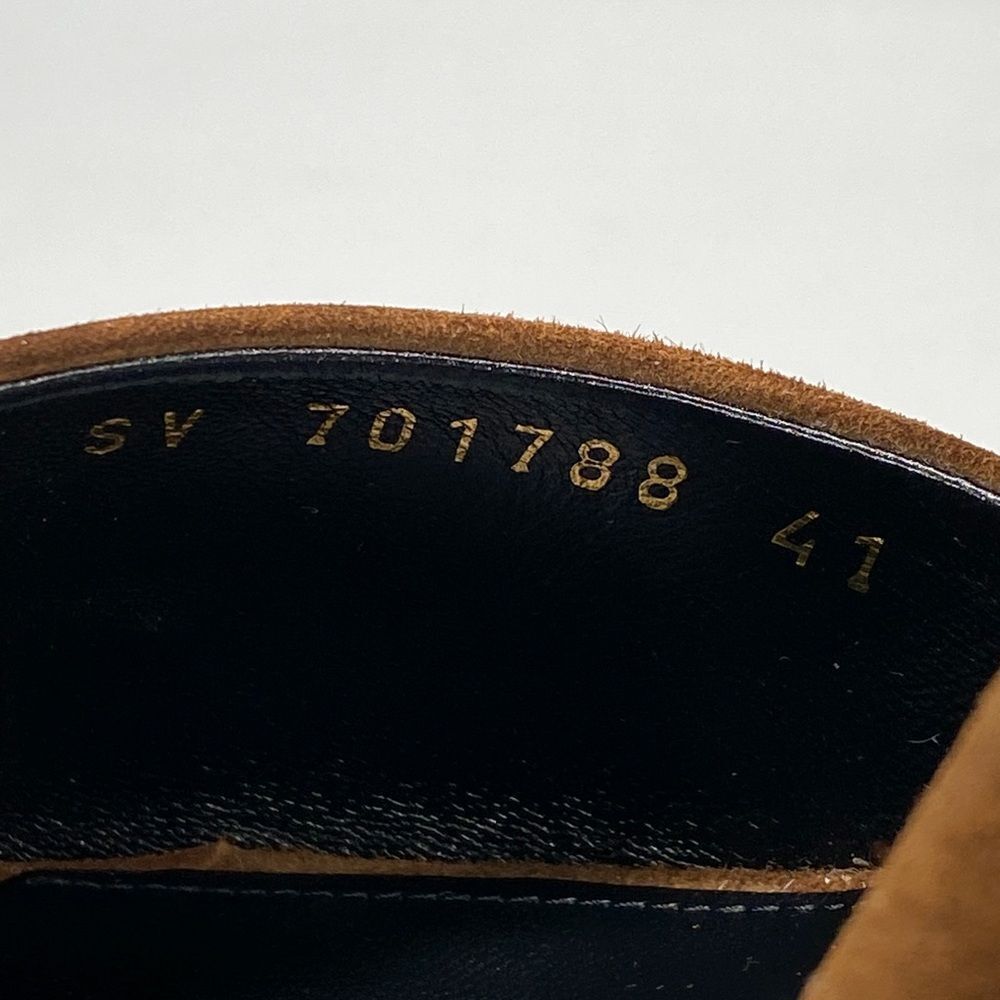 Saint Laurent Jodie Platform Sandals in Suede size 41 - Picture 11 of 14
